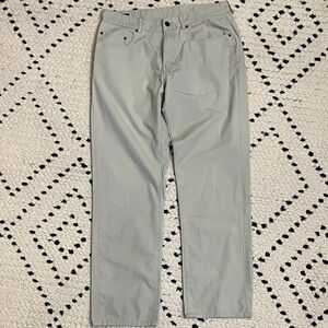 Patagonia Men's Light Gray Straight Casual Pants